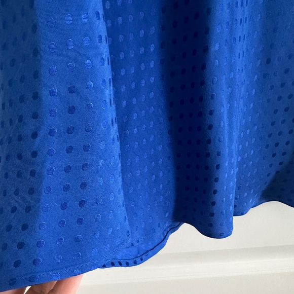 Blue midi length skirt - Picture 3 of 4